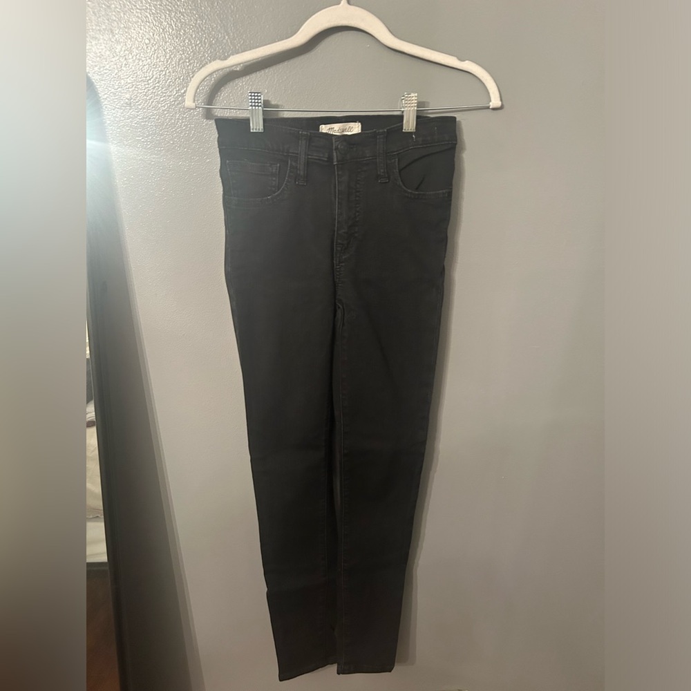 Black Madewell Skinny Jeans